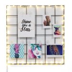 Mercury Merkury Light Up LED Photo Clip Grid