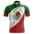 thumbnail image 1 of Chandail de Cyclisme pour Homme Drapeau du Mexique - TP, 1 of 3