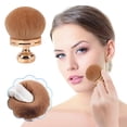 thumbnail image 4 of Cagogo under $5 Makeup Brush, Large Makeup Brush, Powder Foundation Brush, Body Makeup Brush, Self Tanner Applicator Brush, Fluffy Kabuki Brush, Face Powder Brush, 4 of 6