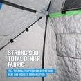 thumbnail image 3 of CLAM X-500 Portable 5 Person 9 Foot Ice Team Thermal Hub Shelter w/Light, 3 of 12