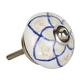 thumbnail image 2 of KNOB-IT VINTAGE HANDPAINTED CERAMIC KNOBS (8 Pack) K000001, 2 of 3