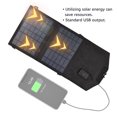 thumbnail image 4 of Labymos Panneau Solaire Pliable 7W Portable Alimentation Solaire Panneau Solaire Panneau de Module Solaire Portable Haut, 4 of 8