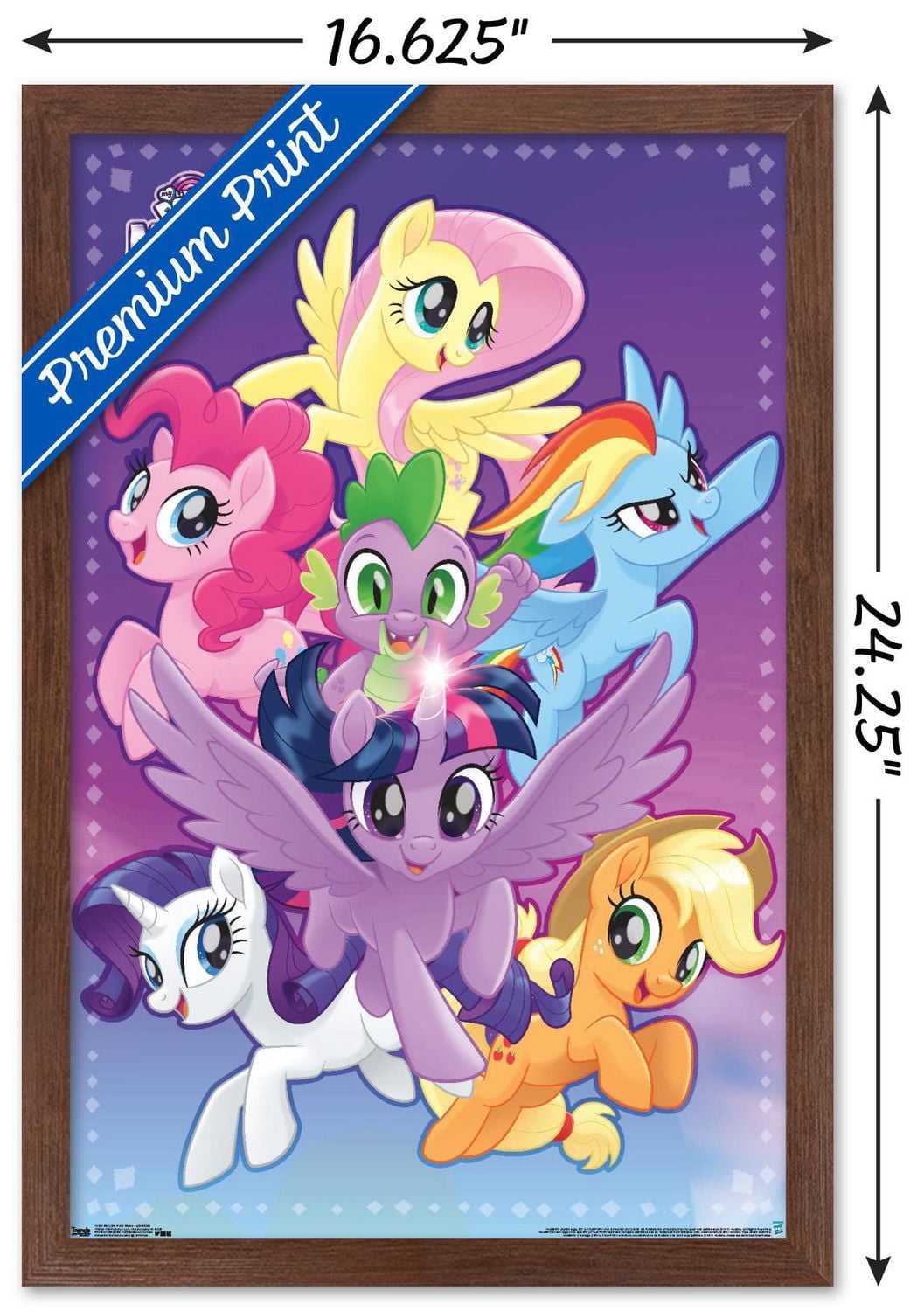 Hasbro My Little Pony Movie - Adventure Wall Poster, 14.725" x 22.375"