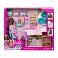 thumbnail image 3 of Barbie Coffret de jeu Journée au Spa et Masque Facial, Brun, 3 of 9