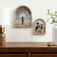 thumbnail image 3 of DesignOvation Domingo Arch 5" x 7" Gold Rope Tabletop Picture Frame, 3 of 10