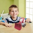 thumbnail image 4 of Red Inertial Sliding Whistle Construction Truck Interactive Blowing Toy Abs Smooth And Durable Auditory And Breath Training Toy For Kids Fun Play And Learning, 4 of 6