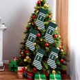 thumbnail image 4 of XZNGL Christmas Stocking Decoration With Letter Design For Tree Or Fireplace Holiday Display 19.68 in x 10.63 in Polyester Fiber, 4 of 5