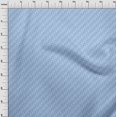 thumbnail image 4 of oneOone Georgette Viscose Medium Blue Fabric Chevron Sewing Craft Projects Fabric Prints By Yard 42 Inch Wide, 4 of 4
