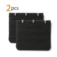 thumbnail image 2 of INSPIRE CHIC Rallonges de Soutien-Gorge pour Femmes à 3 Crochets 3 Rangées Bretelle de Soutien-Gorge Extensible Boucle Crochets Bande de Soutien-Gorge Noir 2, 2 of 5