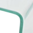 thumbnail image 5 of Curvo Clear Tempered Glass Waterfall Coffee Table, 5 of 5