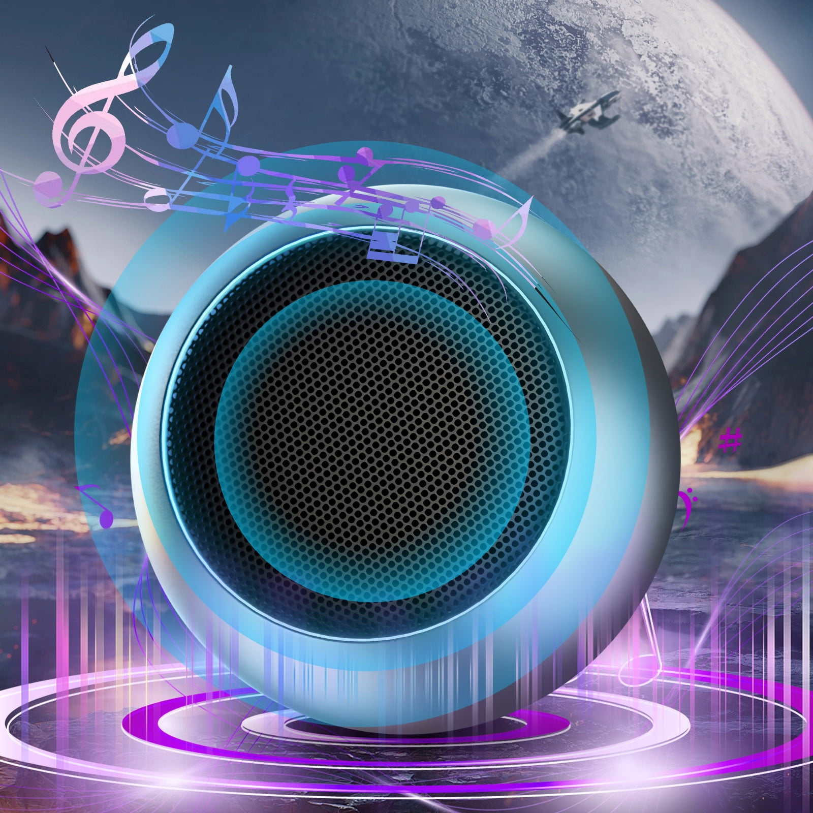 TopLLC Speaker Wireless Bluetooth Speaker Mini Small Stereo Big Volume Outdoor Portable Small Small Bluetooth audio