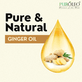 thumbnail image 5 of PUROLEO Ginger Essential Oil 128 Fl Oz/3785 ML (Made In Canada) Pure, Natural and Authentic Aromatherapy Oil for Diffuser, Massage and DIY Blends - Soothes, Calms and Energizes, 5 of 5