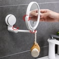 thumbnail image 2 of Yhmxh Bathroom Organizers and Storage Punch Round Vanity Mirror Bathroom Foldable Wall Mirror Home Rotating Mirror Bathroom Accessories Bathroom Counter Organizer Bathroom Decor, 2 of 6