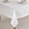 thumbnail image 1 of SARO 6300.W90S Nappe à Bordure Classique à Ourlet Carré de 90 Po Blanche, 1 of 1