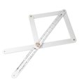 thumbnail image 1 of Corner Angle Finder, Diagonal Square Ruler,10-170 Fold Multifunctional Angle Measuring Goniometer Ruler,Stainless Steel Protractor Digital Angle Finder with Scales,Woodworking Measuring Tool, 1 of 8