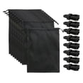 thumbnail image 2 of Tnarru Sac de Sable pour Rideaux d'Extérieur Sacs Lestés Accessoires pour Pavillon Tente Nappes Multifonction Réglable avec Pinces de Retenue 8 Pcs, 2 of 8
