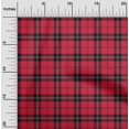thumbnail image 1 of oneOone Georgette Viscose Fabric Tartan Check Printed Craft Fabric BTY 42 Inch Wide, 1 of 4