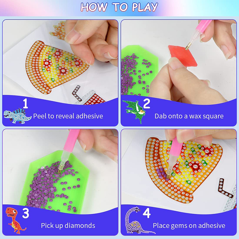 Diamond Painting Kit Enfant 12 Pièces 5D Diamond Painting Autocollants Kits Enfants DIY Diamant Autocollant Broderie Diamant Autocollant Peinture Pour Enfants Et Adultes Débutants Diamond Painting Kit Enfant 12 Pièces 5D Diamond Painting Autocollants Kits Enfants DIY Diamant Autocollant Broderie Diamant Autocollant Peinture Pour Enfants Et Adultes Débutants