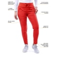 thumbnail image 4 of Adar Pro Movement Booster Scrub Set For Women - Sweetheart V-Neck Scrub Top & Yoga Jogger Scrub Pants, 4 of 7