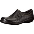 thumbnail image 1 of Clarks Mocassins en Cuir à Bout Rond pour Femmes Ashland Effie, 1 of 2