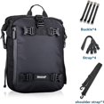 thumbnail image 4 of Motorcycle Tail Bag 10L Waterproof Motor Pannier Bag Motor Travel Luggage Motorbike Rear Rack Trunk Storage Bag Professional Motorcycle Accessories-Black, 4 of 5