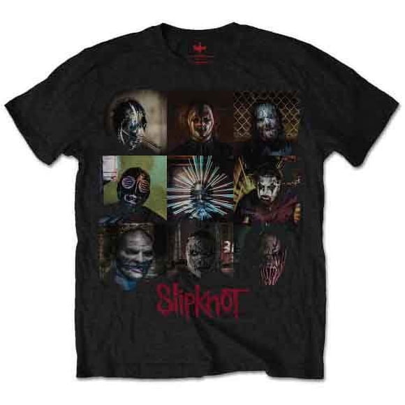 Slipknot Unisex T-Shirt Blocks