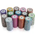 thumbnail image 3 of 100Pcs Bar Game Clay Chips Set Texas Hold', 3 of 8