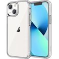 thumbnail image 1 of AmPm Case for iPhone 13 Mini 5.4-Inch, Non-Yellowing Shockproof Phone Bumper Cover, Anti-Scratch Clear Back (Clear), 1 of 6