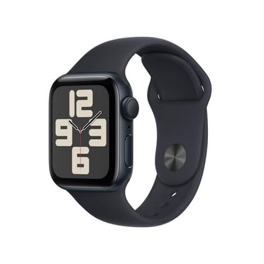 Apple Watch SE (2nd Generation) 40mm GPS  Midnight Aluminum Case with Midnight Sport Band (S/M)- Open Box