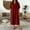Wine, variant on pstuiky Summer Dresses for Women, Women's Casual Short Sleeve V-Neck Dress with Pockets Loose Fit Summer Midi Dress for Daily Wear, Office, or Beach Day Outfits -