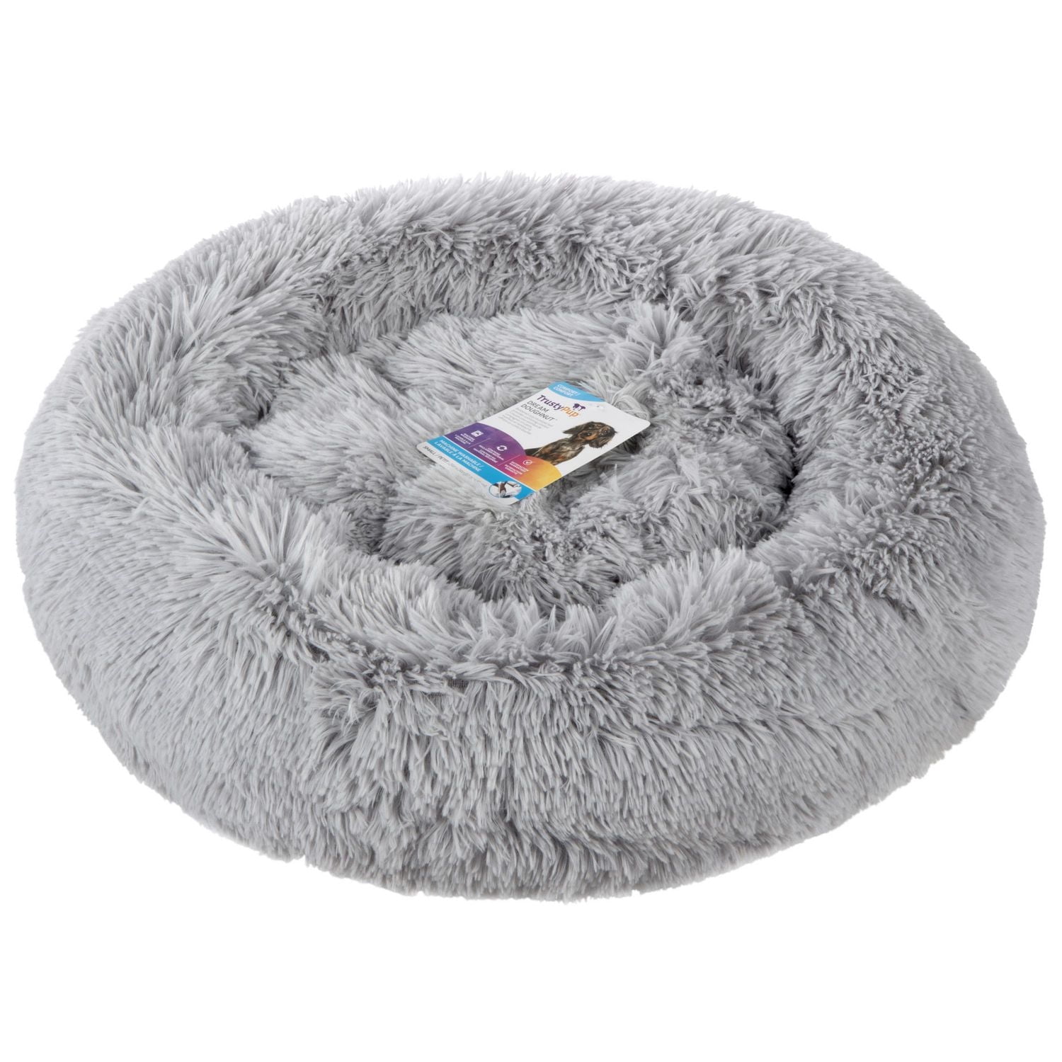 TrustyPup Dream Doughnut Pet Bed - Dog Bed - Cat bed