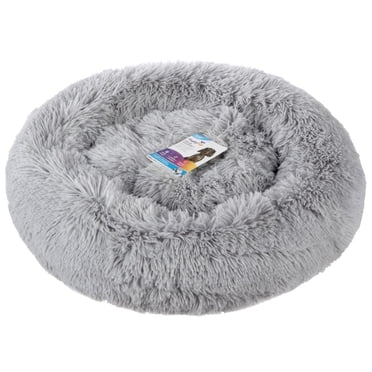 TrustyPup Dream Donut Lit pour chiens et chats Gris, petit