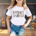 thumbnail image 2 of Pyjamas pour Filles Taille 12 Shorts Camisole pour Tout-Petits Mode Décontractée Imprimé Col Rond Manches Courtes T-Shirt Haut, 2 of 4