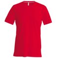thumbnail image 1 of Kariban Mens Short Sleeve V Neck Slim Fit T-Shirt, 1 of 2