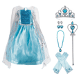 thumbnail image 1 of Princess Elsa Dress Up Costumes for Little Girls Birthday Party, 1 of 7
