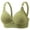 XXXXL, variant on Jovati Everyday Bra for Women, Non-Underwire Courtly Style with Center Button, Breathable Nylon-Spandex Blend, Gathered Front Design, Soft Stretch Band, Four-Season Wear