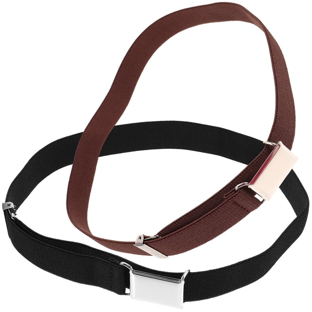 2pcs Adjustable Stretchy Belt for Boys Kids Elastic Waist Belt