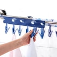 thumbnail image 4 of Openpig Cloth Hanger Socks Drying Racks Multifunction Portable Travel Supplies Foldable Cloth Hanger Clips, 4 of 5