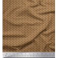 thumbnail image 1 of Soimoi Polyester Crepe Fabric Geometric Small Printed Craft Fabric by The Yard 52 Inch Wide, 1 of 3