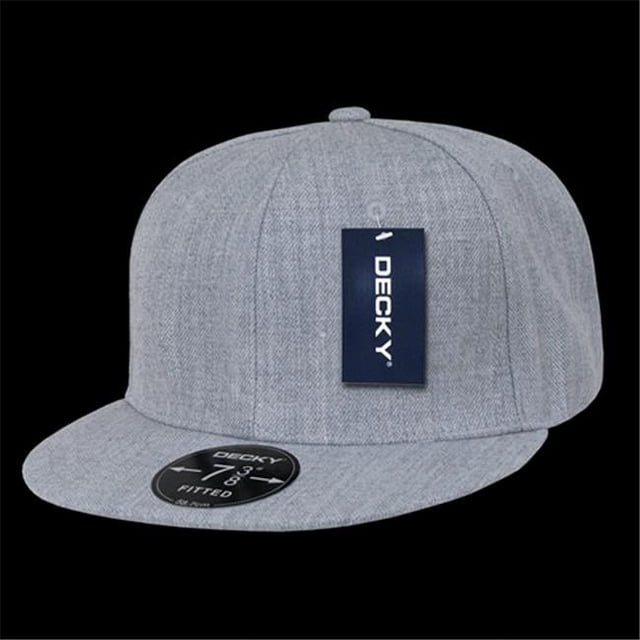 Decky RP1-PL-HGR-27 Capuchon Rétro Ajusté, Gris Chauffant, Taille 7,5