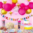 thumbnail image 3 of Packed Party Bannière Vibes d'anniversaire, 3 of 5