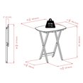 thumbnail image 4 of Ensemble de 4 tables à collation simples Chandler en fini expresso- 92423, 4 of 4