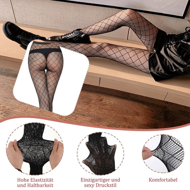 keepw Larges Occasions Applicables Collants Résille Aguichant pour Tout Événement Ou Sortie en Soirée Bas Résille Haut de Gamme 4