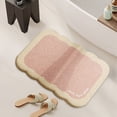 thumbnail image 5 of Yhmxh Creamy Style Imitation Sheep's Wool Entrance Mat For Bathroom Water Absorbent Non Slip Great For Home Shower Bathroom Use Washable Rug Anti-slip Rug Rugs for Living Room Outdoor Rug, 5 of 5
