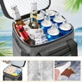 thumbnail image 4 of Fridja Clearance under 5$ 18L Extra Large Expandable Insulated Cooler Lunch Box for Double Decks Leakproof Heavy Duty Lunch Bag Snack Bags for Adult Construction Work Picnic, 4 of 6