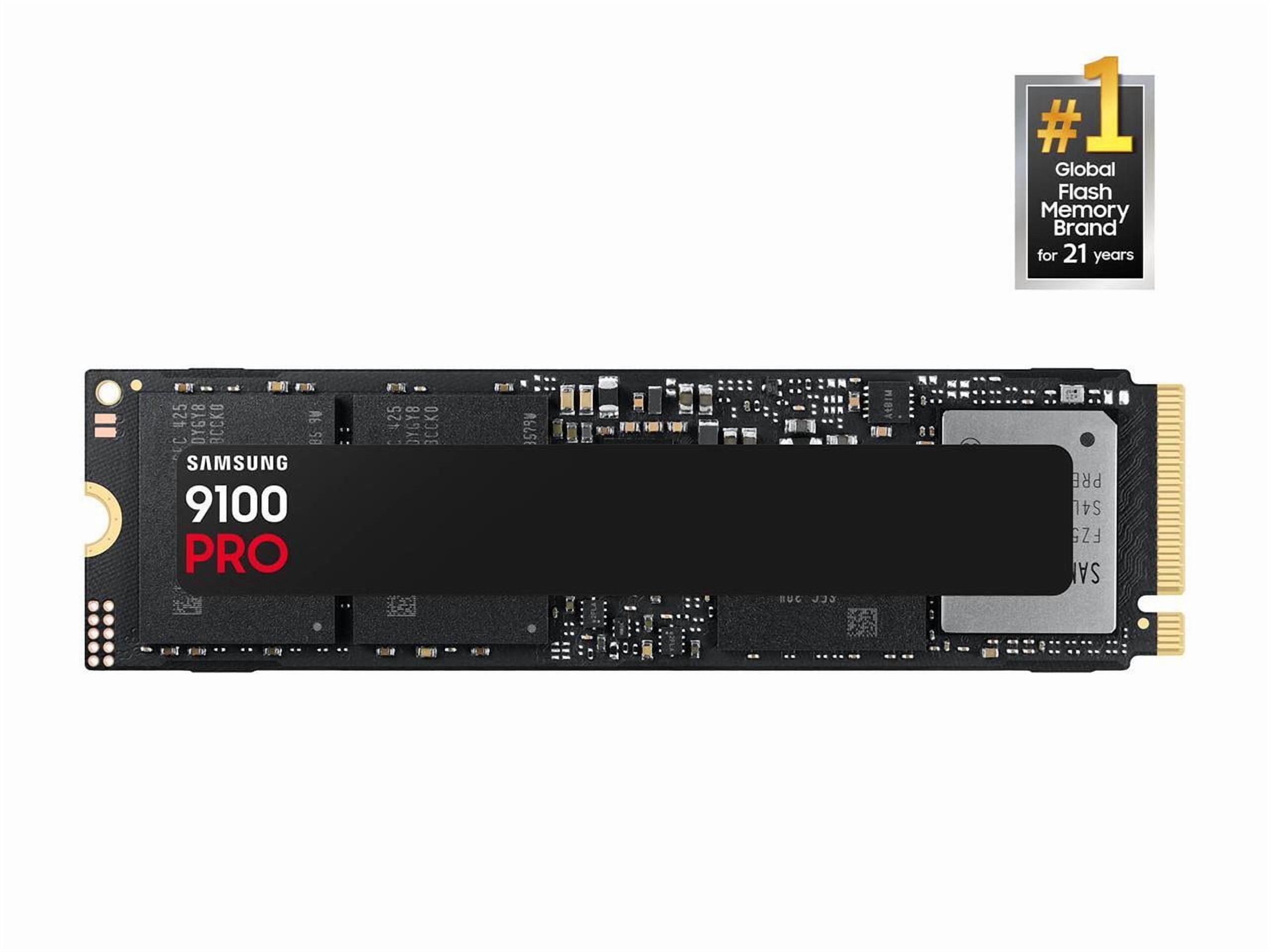 Samsung 9100 PRO Disque SSD de 2 To - M.2 2280 Interne - PCI Express NVMe [PCI Express NVMe 5.0 x4] (295555)