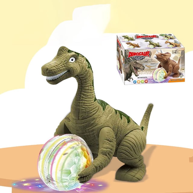 Electric Dinosaur Toy Mechanical Crawling Boy Lighting Sound Effect Simulation Model Early Education Holiday Gift