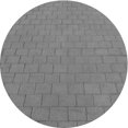 thumbnail image 1 of Ahgly Company Tapis d'Intérieur Lavable en Machine Carré Gris Dimmable, 3 Pieds Carré, 1 of 7