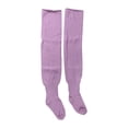thumbnail image 4 of Stocking Category Thigh High Socks for Women – Solid Over Knee Extra Thick Long Comfortable Plus Size Contemporary Hosiery 2PCS, 4 of 7