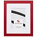 thumbnail image 3 of Craig Frames Confetti, 16 x 16 Inch Modern Red Picture Frame Matted to Display a 12 x 12 Inch Photo, 3 of 4